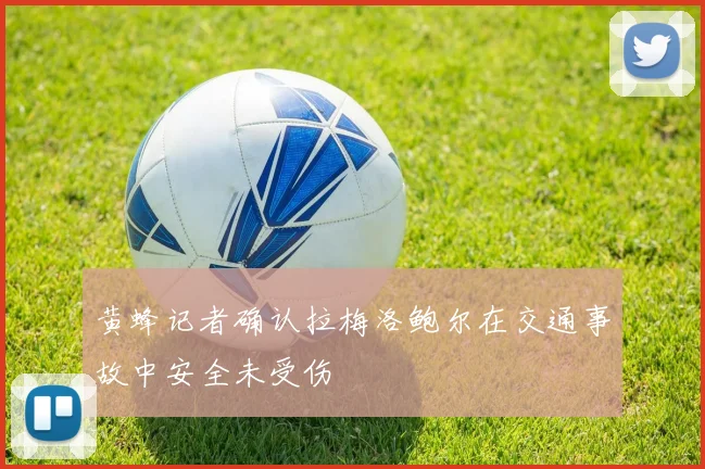 黄蜂记者确认拉梅洛鲍尔在交通事故中安全未受伤
